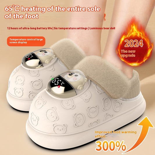 Electrothermal Couple Household Rechargeable Heating Shoes SAM93