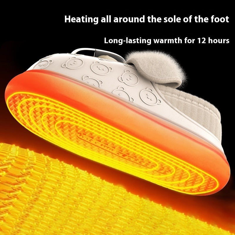 Electrothermal Couple Household Rechargeable Heating Shoes SAM93