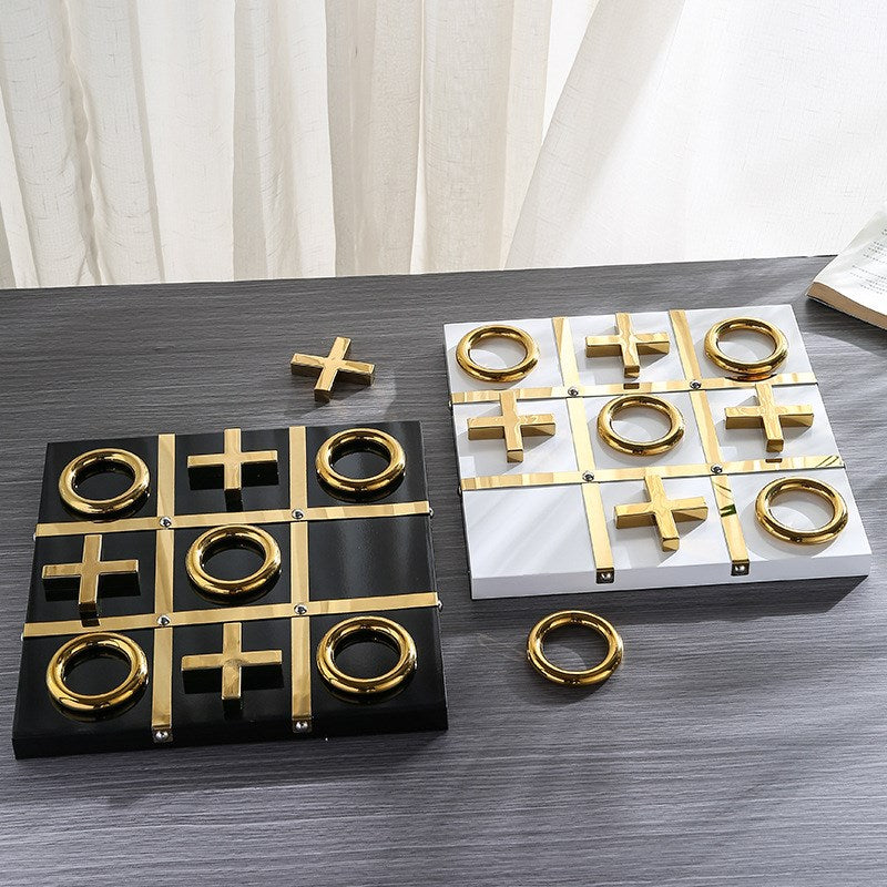 Elegant Tic Tac Toe: A Luxurious Game of Strategy SAM611