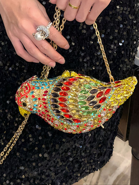 Luxury clutch evening bag crossbody sling SAM190