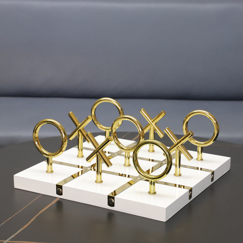 Elegant Tic Tac Toe: A Luxurious Game of Strategy SAM611