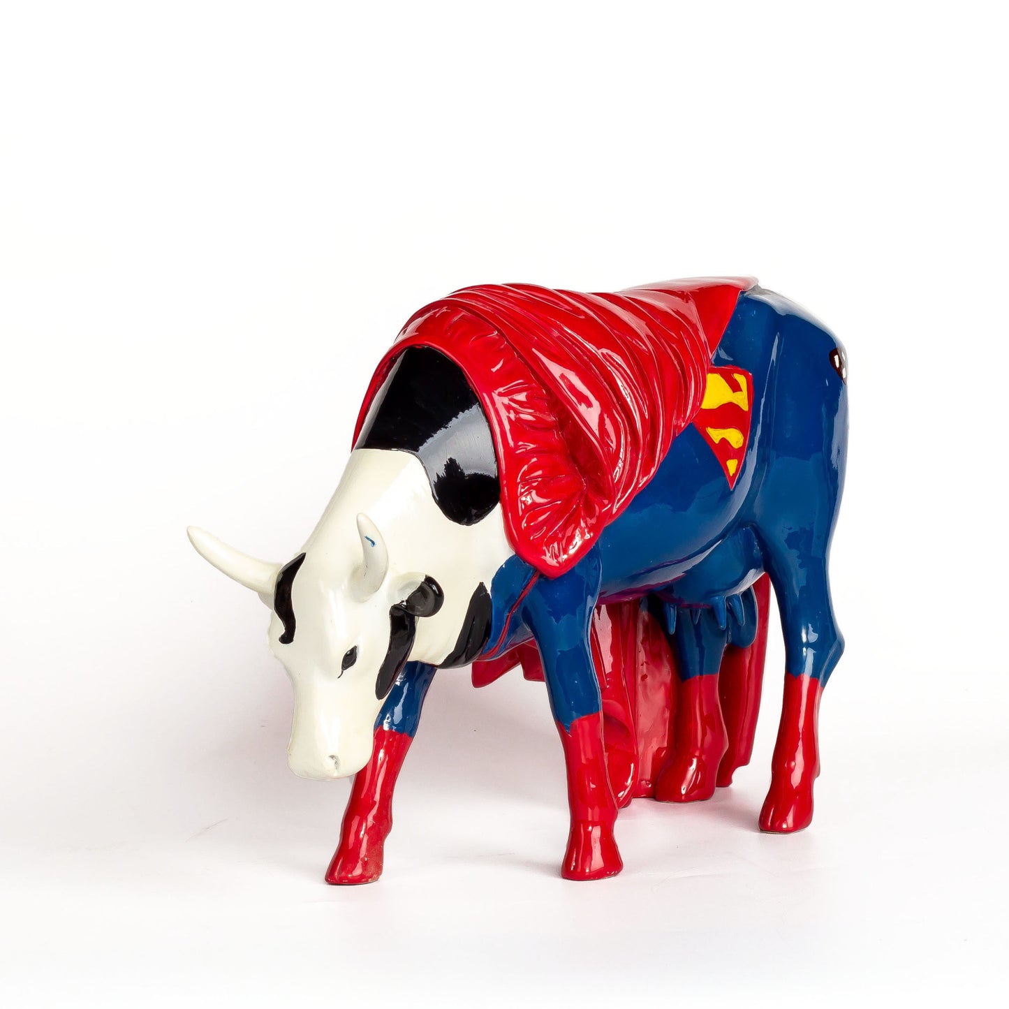 Handicraft handmade Trendy hand-painted art cow and horse resin ornaments jewelry store window decoration wine cabinet living room office housewarming gift SAM6111