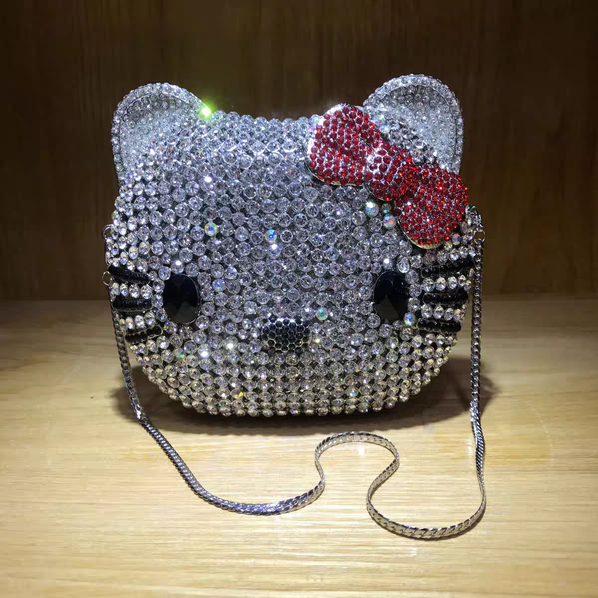 Stylish clutch rhinestone clutchdesign diamond evebag SAM64
