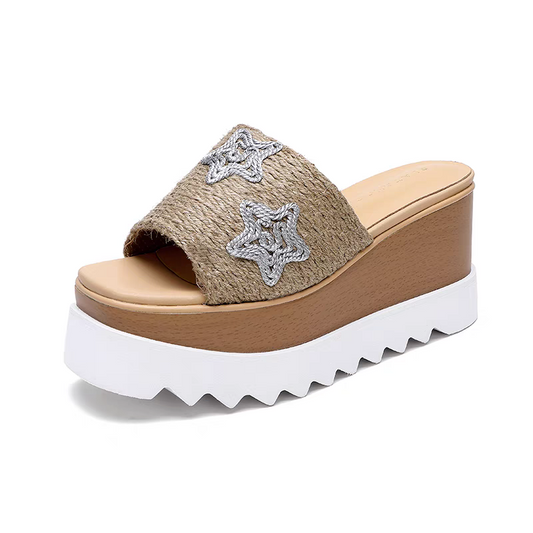 Women's Jute Wedge Sandals SAM622