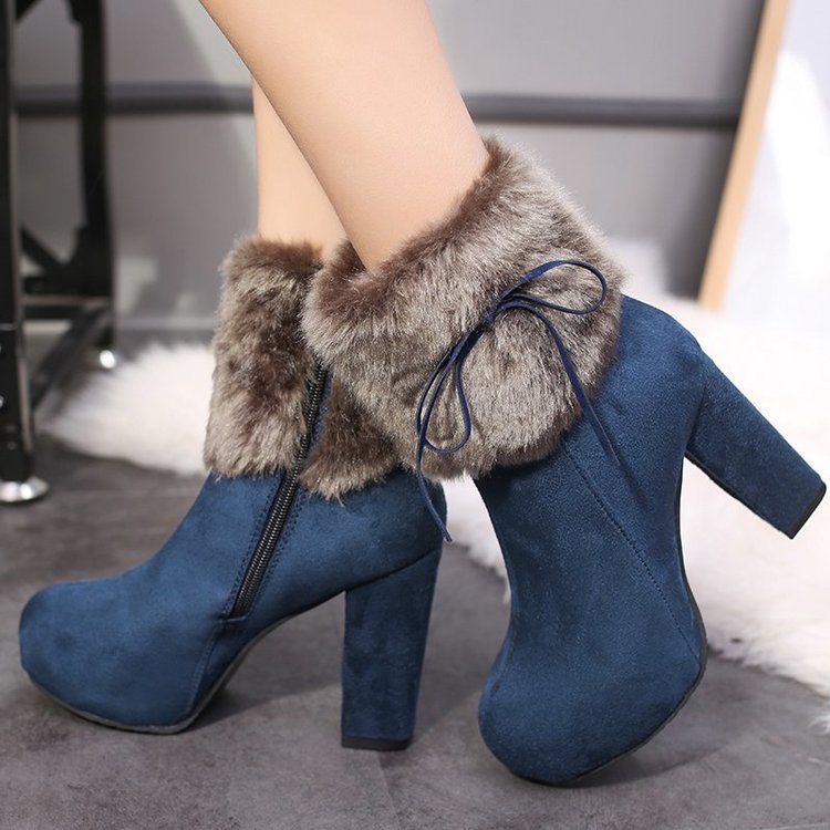 New Style Platform Martin Boots Plus Cashmere Women SAM79