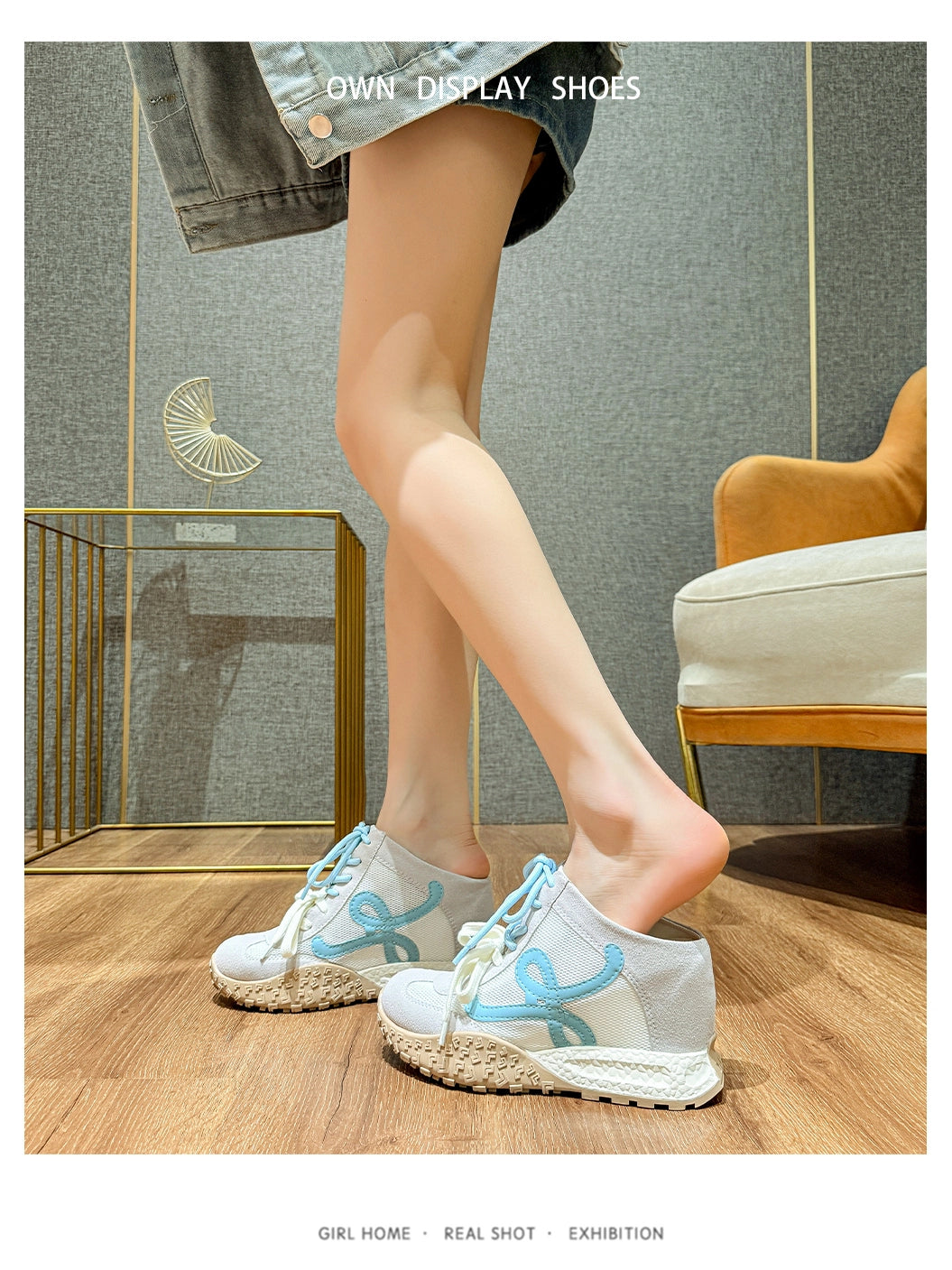 10CM Invisible Inner Height Increase German Training Shoes for Women SAM200