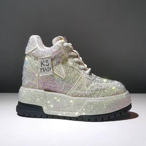Heel increasing shoes heightening wedges shoes SAM1015