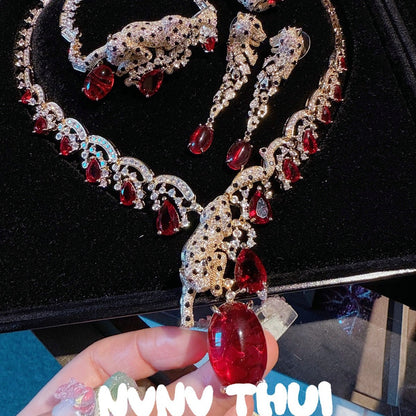 The Panthère Royale Surrealist Jewelry Set samjewels