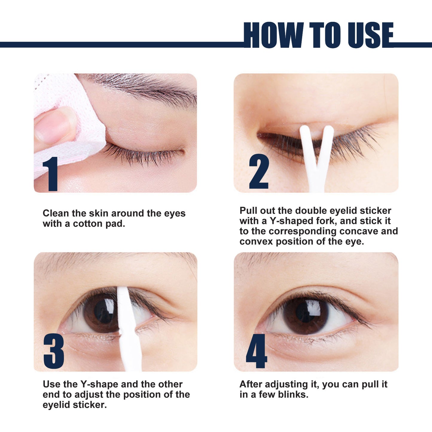 Double Eyelid Stickers Lace Glue-free SAM90