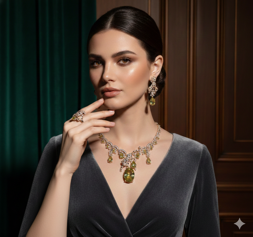 The Panthère Royale Surrealist Jewelry Set samjewels