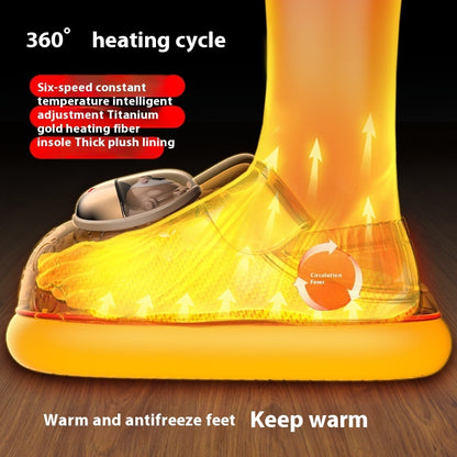 Electrothermal Couple Household Rechargeable Heating Shoes SAM93
