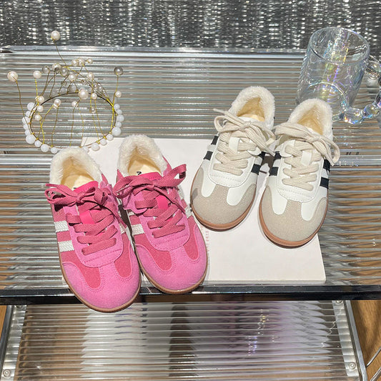 Non slip ids fleece winter shoes SAM600